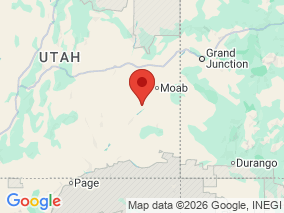 Map of Site Report: Canyonlands National Park, United States of America
